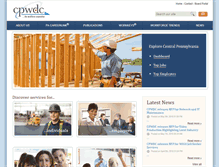 Tablet Screenshot of cpwdc.org
